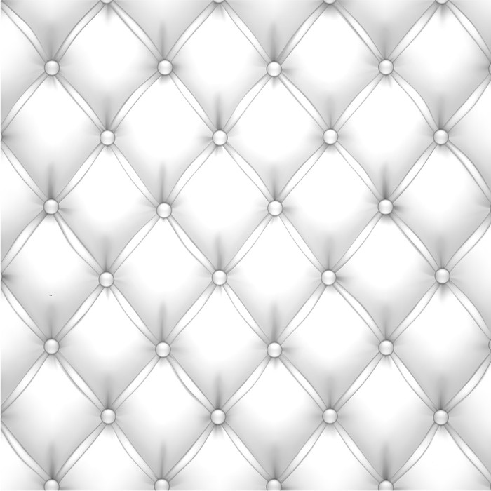 700x700 White Vector Upholstery Leather Pattern Background. Poster