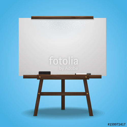 500x500 Whiteboard Vector Illustration Stock Image And Royalty Free