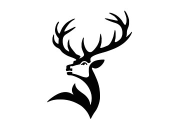 Whitetail Deer Head Vector at GetDrawings | Free download