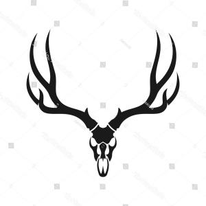 Whitetail Deer Head Vector at GetDrawings | Free download