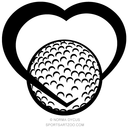 450x450 Golf Heart