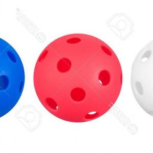 300x300 Photored White And Blue Whiffle Balls Isolated On White Ardiafm