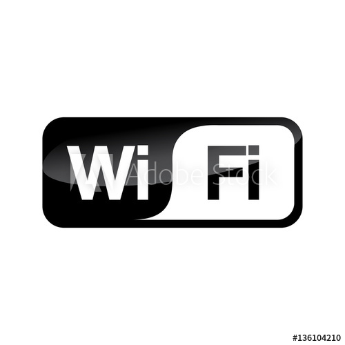 500x500 Wifi Icon Vector Design Isolated On White Background