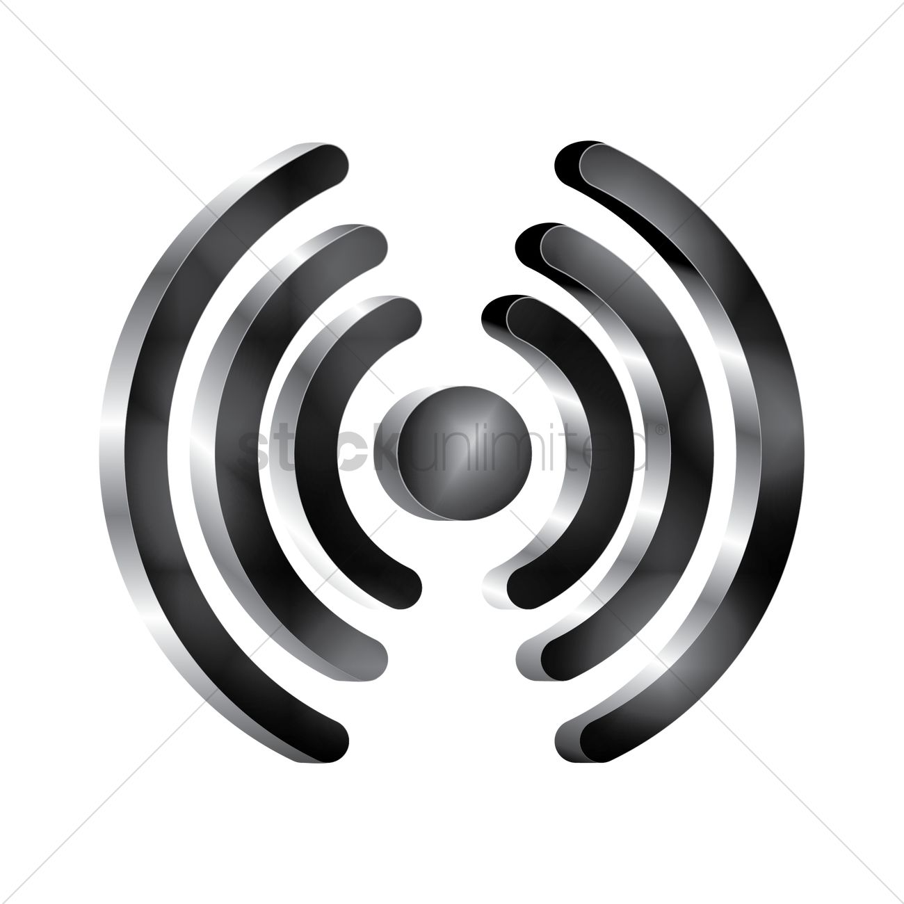 1300x1300 Wifi Icons Vector Image