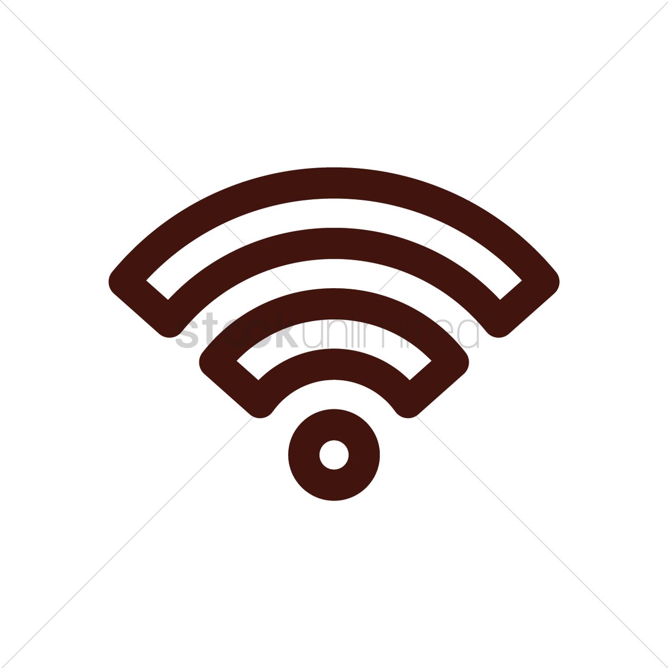 1300x1300 Wifi Signal Vector Image