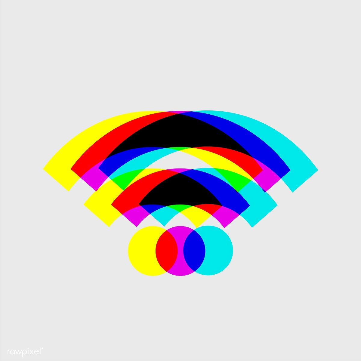 1200x1200 Wifi Signal Vector Drawings Wifi, Wallpaper And