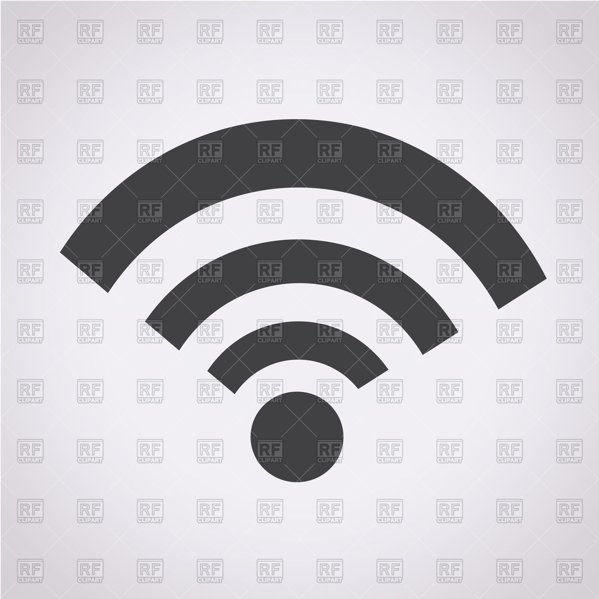 1200x1200 Wifi Icon Vector Image Vector Artwork Of Signs, Symbols, Maps