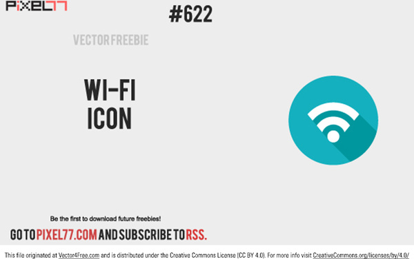 600x376 Wifi Icon Vector Free Vector In Adobe Illustrator Ai ( .ai