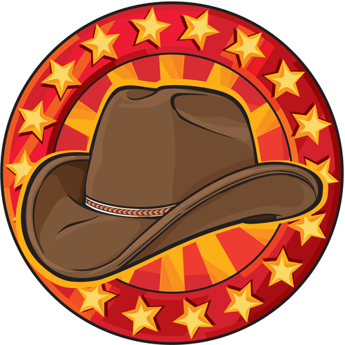 500x500 Set Of Wild West Elements Vector 05 Free Download