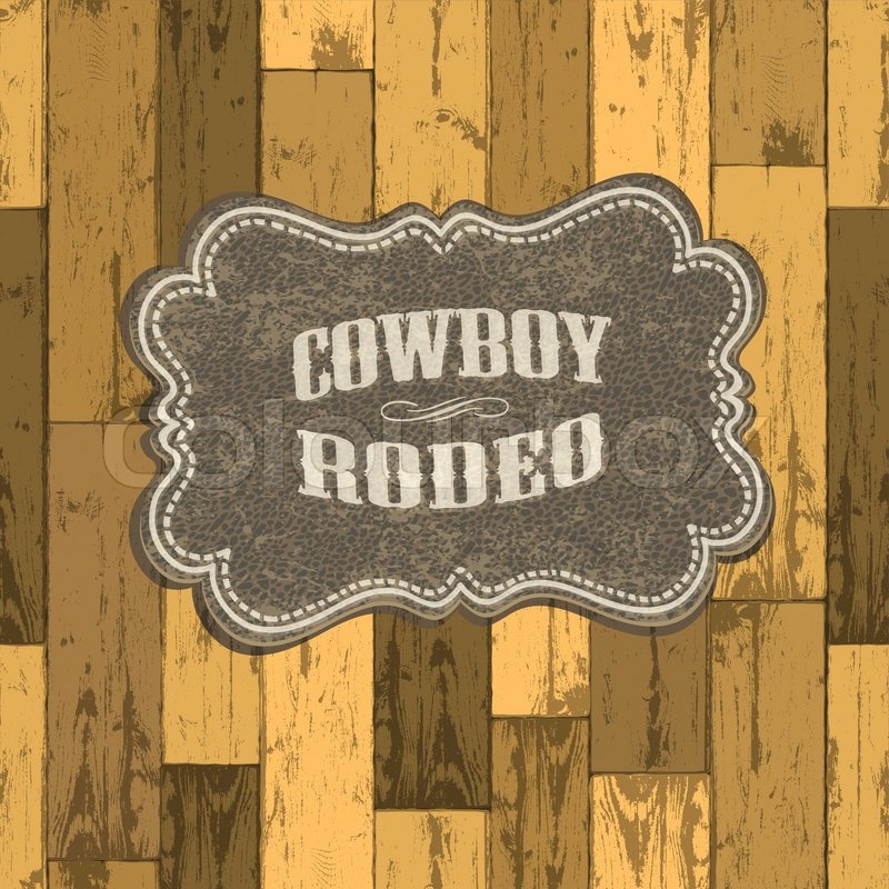 800x800 Wild West Background On Seamless Wooden Texture Vector