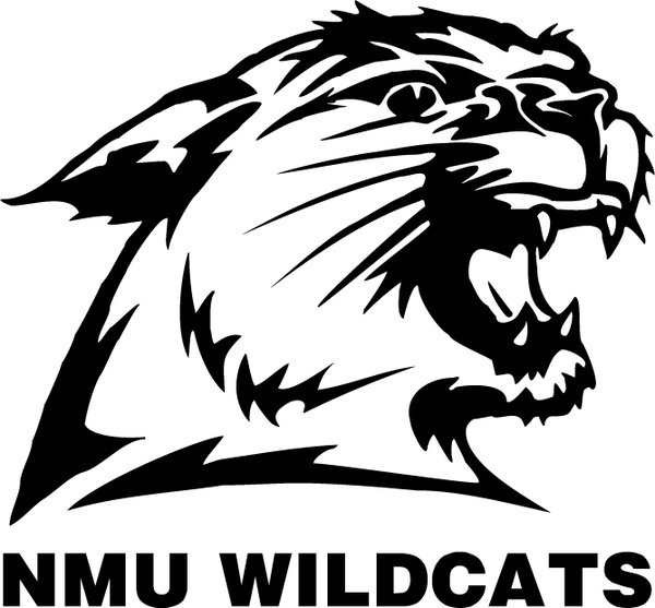 600x557 Nmu Wildcats Free Vector In Encapsulated Postscript Eps ( .eps