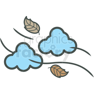 300x300 Royalty Free Autumn Wind Vector Icon 406434 Icon