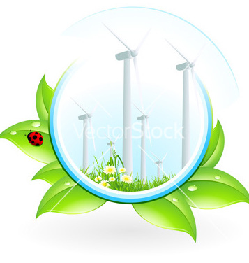 357x376 Free Wind Power Plant Icon Vector Free Vector Download 241619