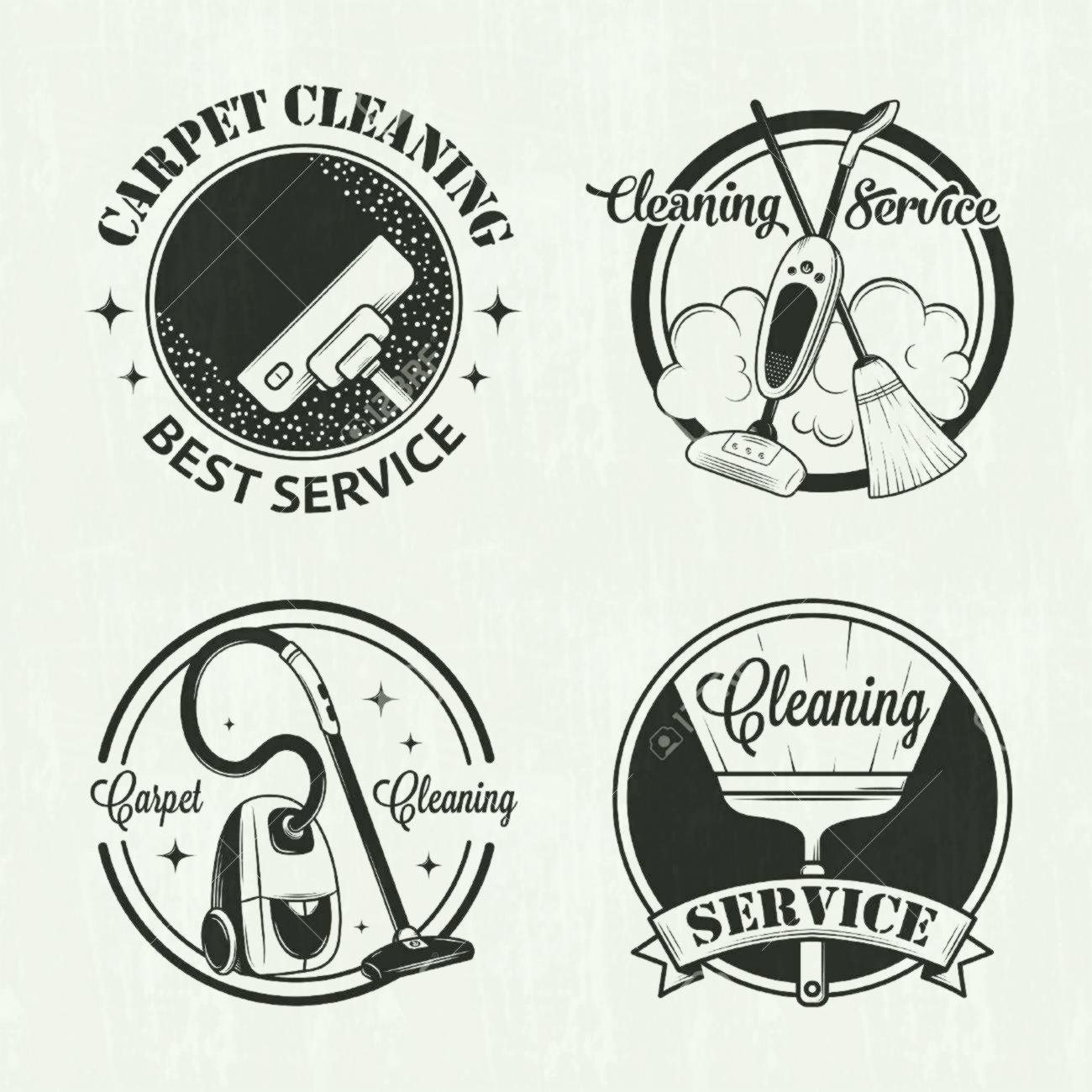 1300x1300 Set Of Vintage Icons Labels And Badges Cleaning Services Window