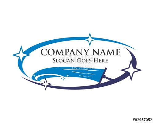500x400 Window Cleaner Logo Stock Image And Royalty Free Vector Files On