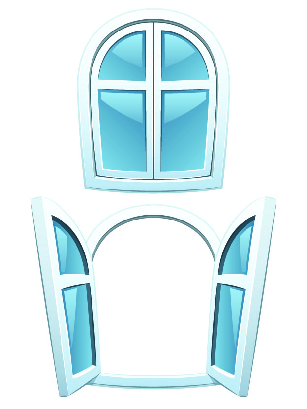 624x831 Window Vector Free Vector 4vector
