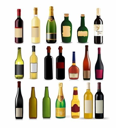 455x503 Free Bottle Vector Collection Clipart And Vector Graphics
