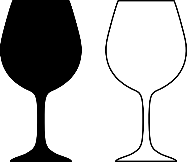 600x521 Collection Of Wine Glass Clipart Vector High Quality, Free