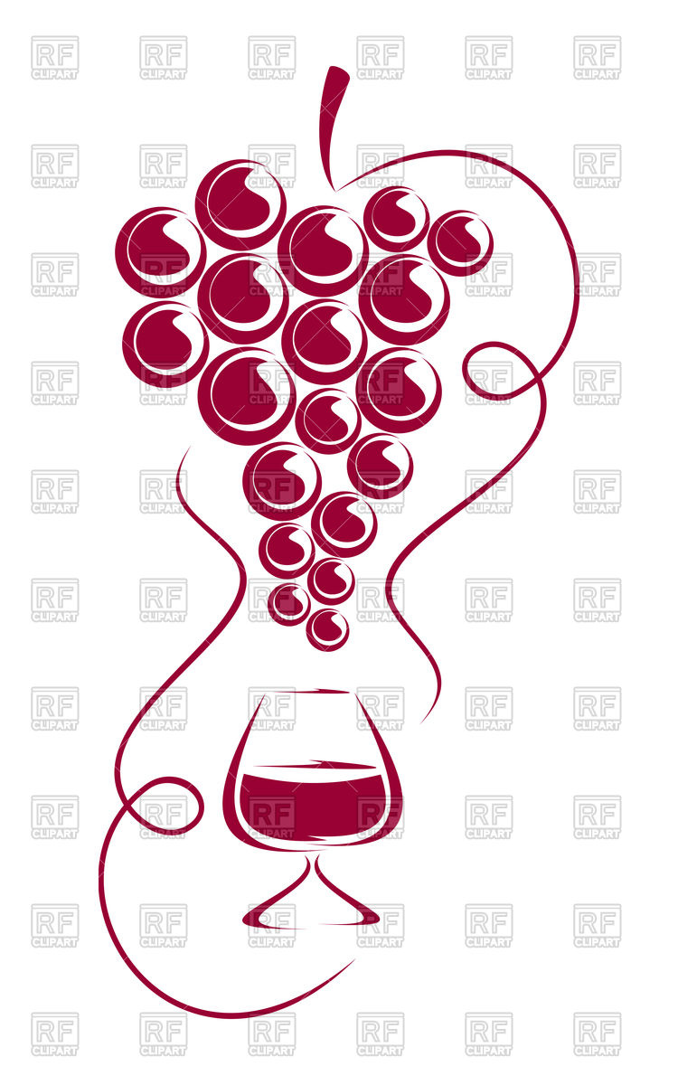 750x1200 Grapes And Wine Glass