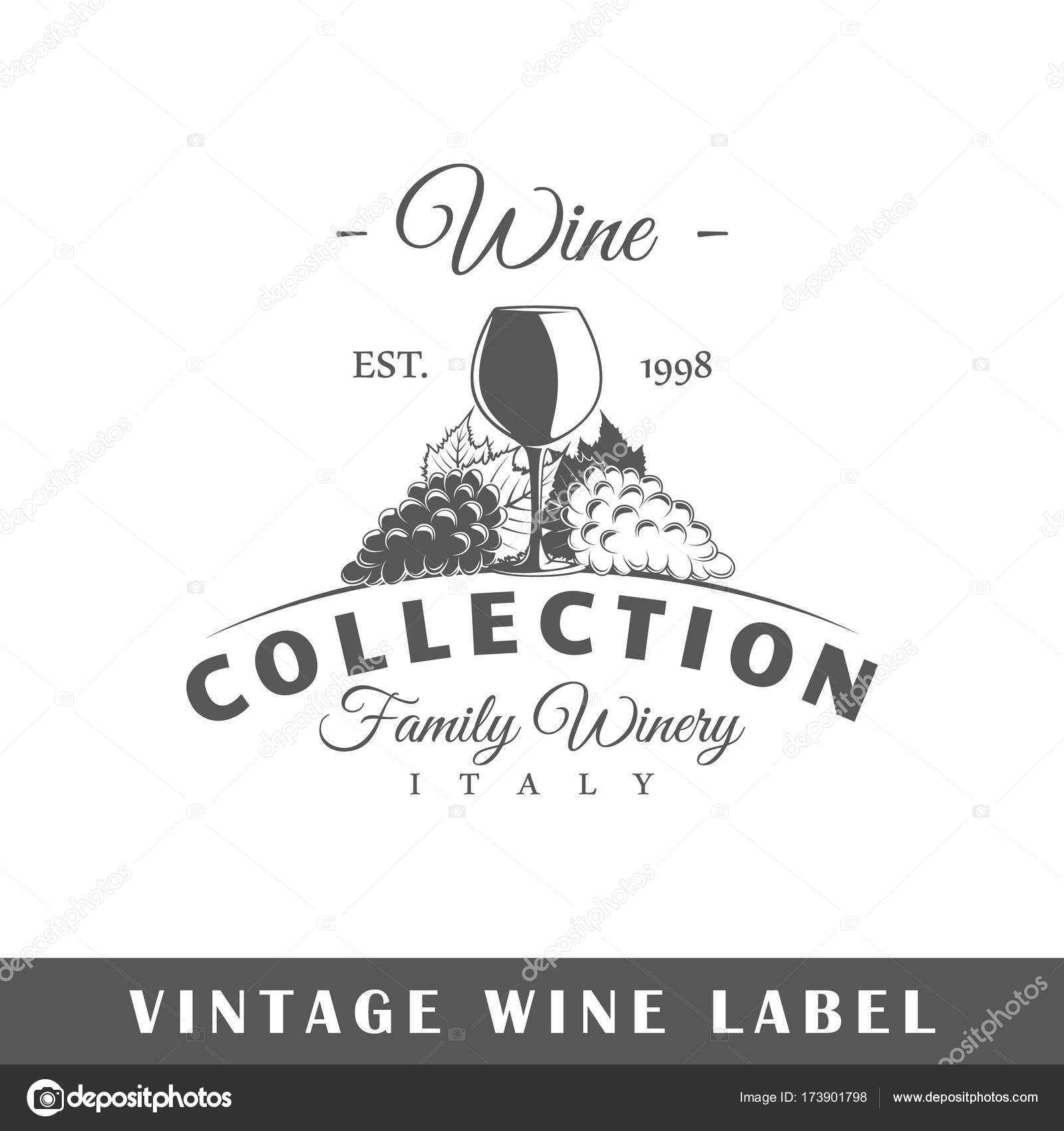 1600x1700 Wine Label Template Vector 10159666