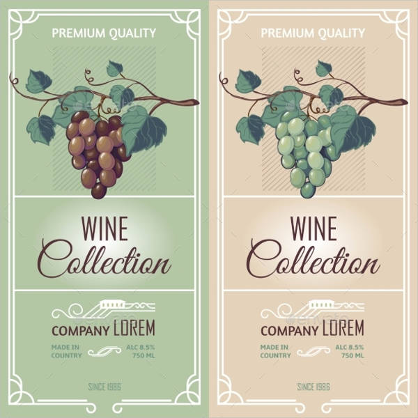 600x600 Beautiful Wine Label Designs