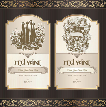 367x368 Wine Label Free Vector Download (8,843 Free Vector) For Commercial