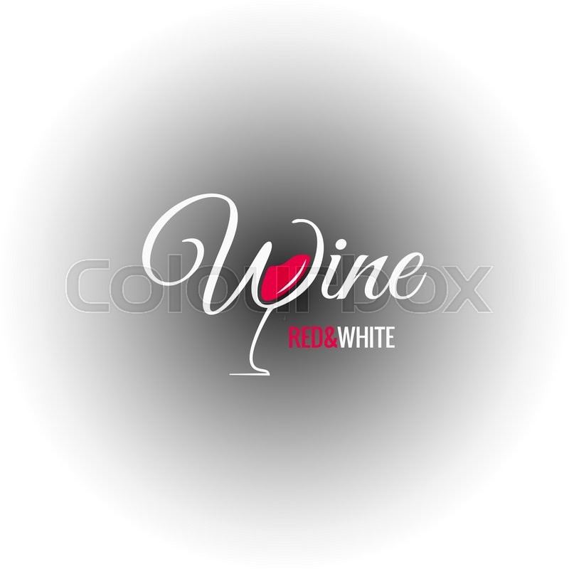 800x800 Wine Glass Logo Design Background 8 Eps Stock Vector Colourbox