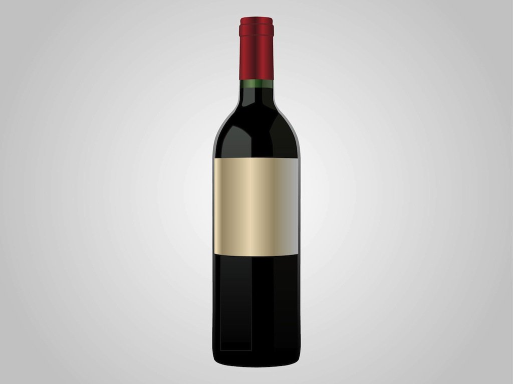 1024x768 Bottle Of Wine Vector Art Amp Graphics