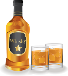 233x260 Wine Bottles Vector Graphics To Download