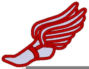 300x233 Track Winged Foot Clipart Free Images