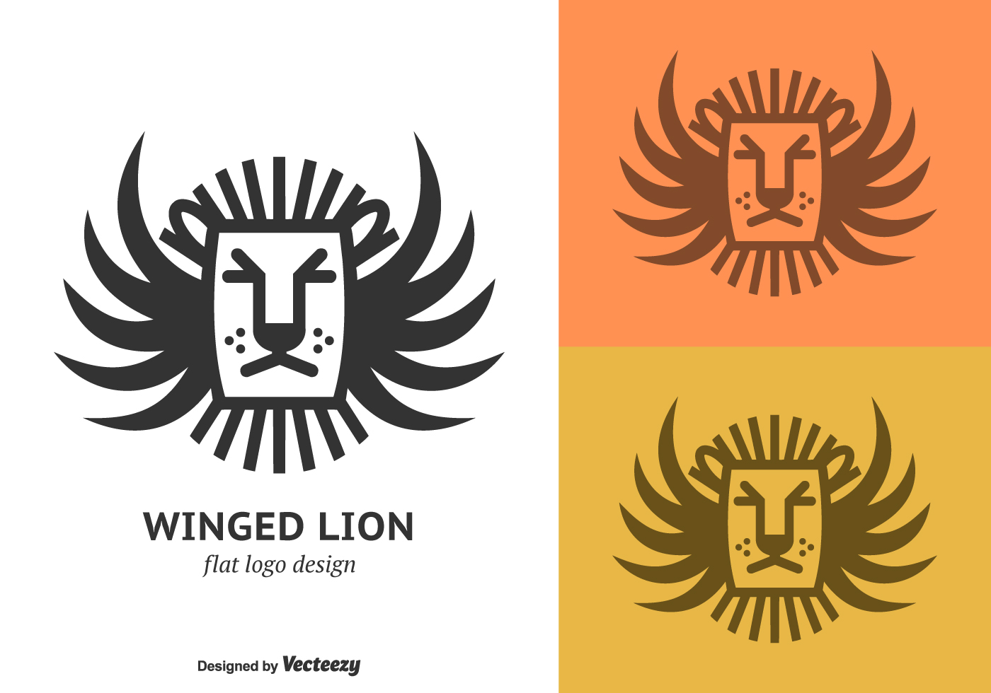 1400x980 Wings Logo Free Vector Art