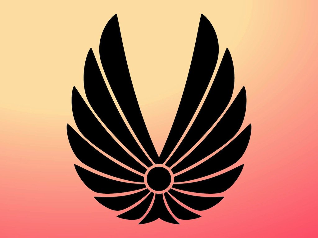 1024x768 Wings Icon Vector Art Amp Graphics