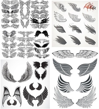 334x368 Wings Free Vector Download (1,009 Free Vector) For Commercial Use