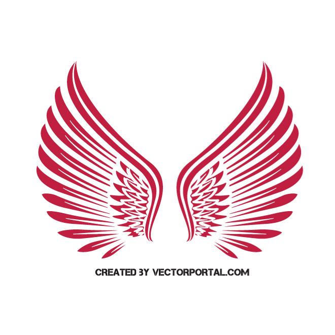 660x660 Wings Vector Art