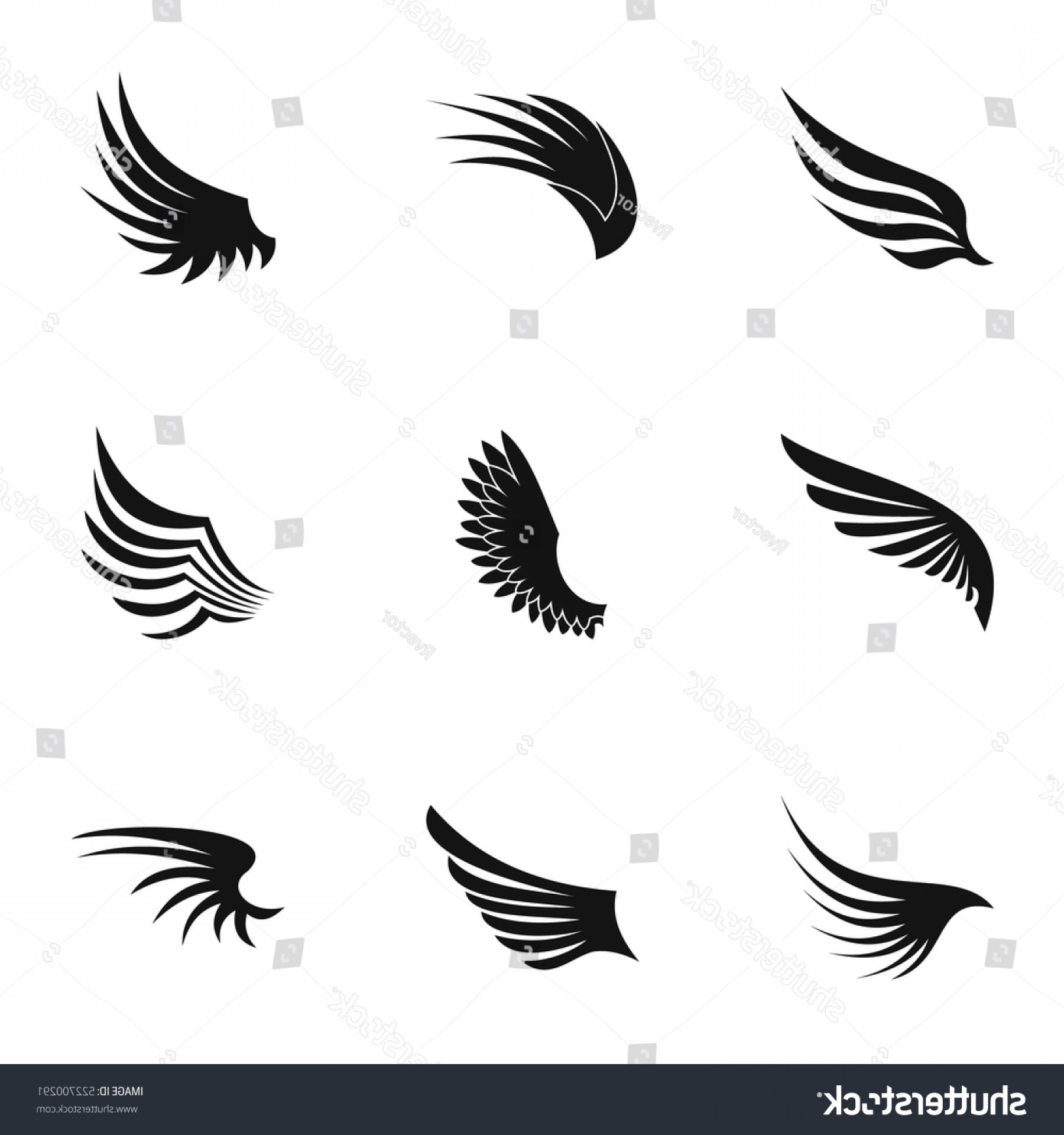 1800x1920 Simple Wings Vector Png Arenawp