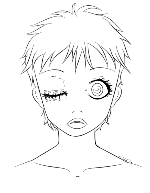 500x644 Stitched Winkvector Lines By Kiwicha