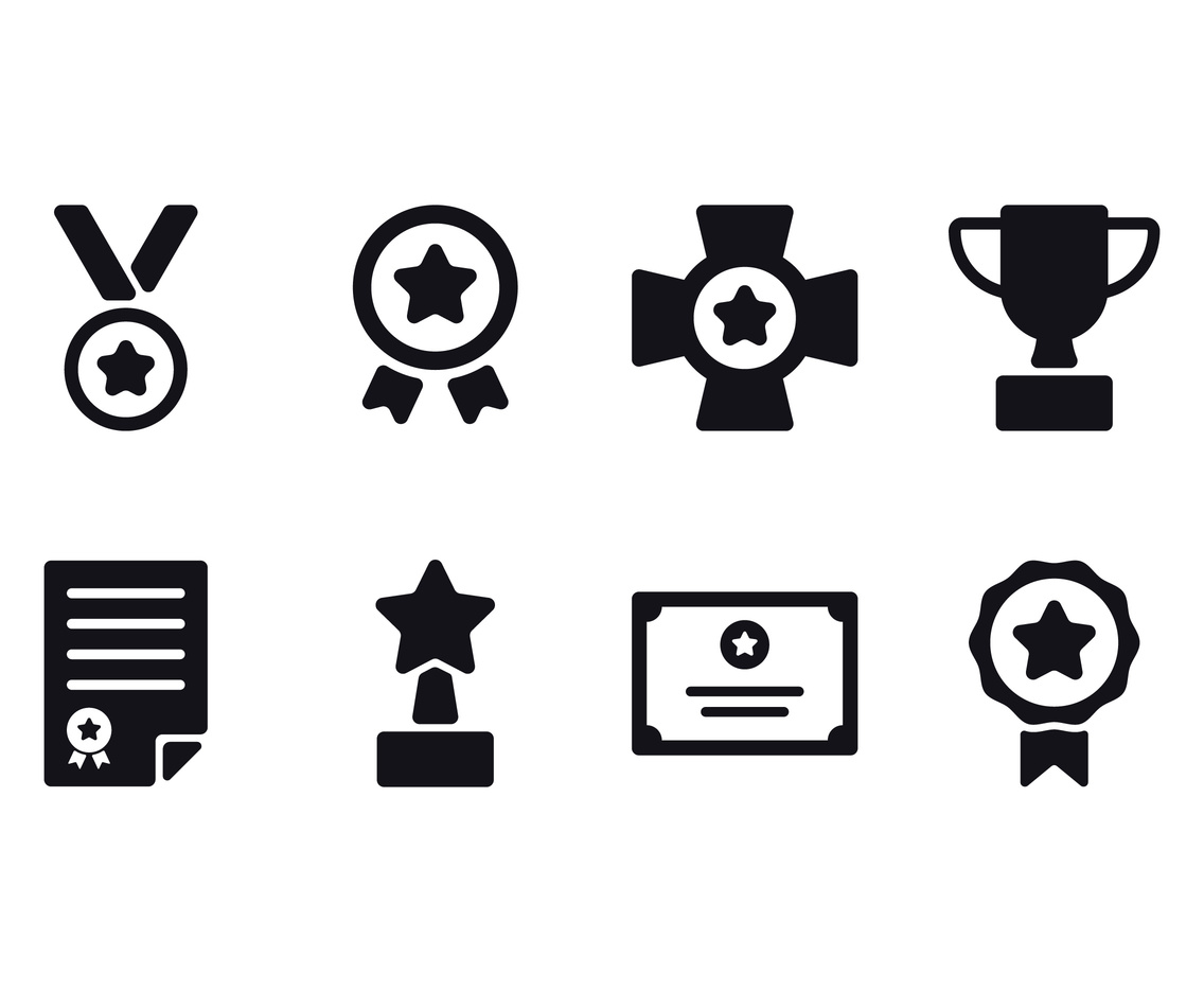 1136x936 Winner Icon Set Vector Art Amp Graphics