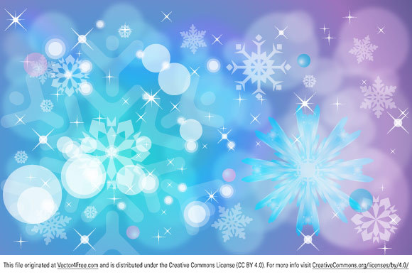 580x387 Free Vector Winter Background