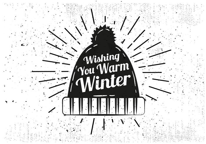 700x490 Free Hand Drawn Winter Hat Vector Background