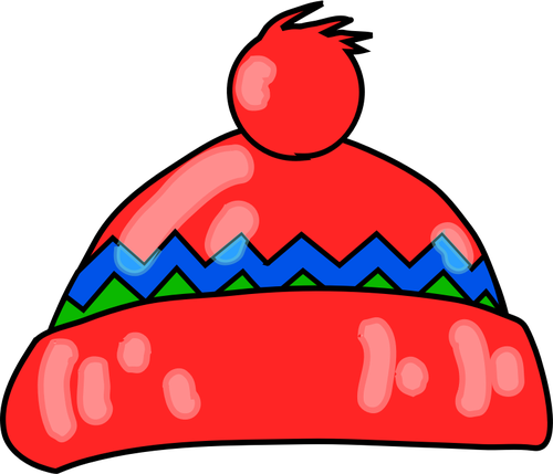 500x429 Winter Hat Vector Drawing Public Domain Vectors