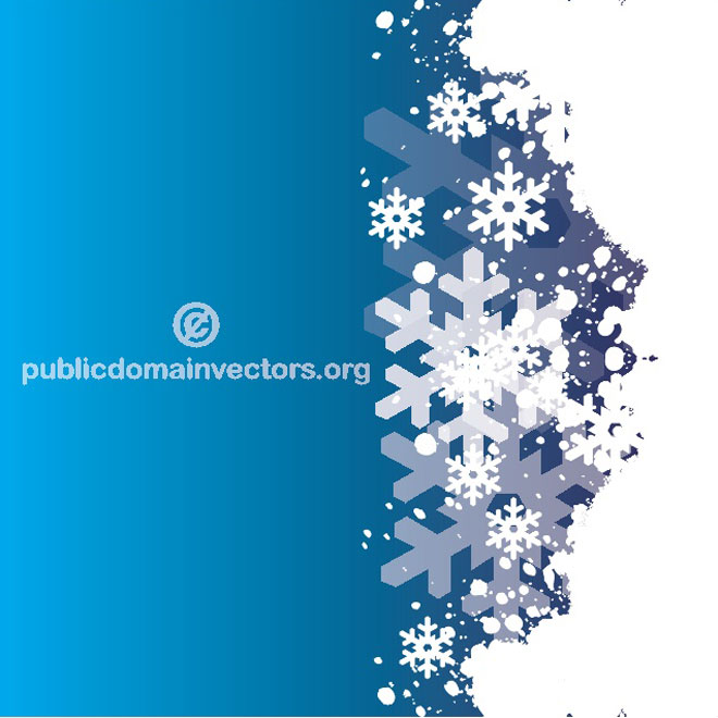 660x660 Winter Vector Landscape