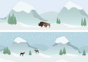 286x200 Winter Free Vector Art