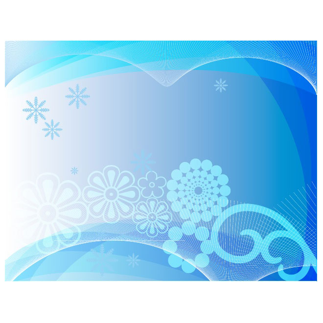 660x660 Winter Vector Graphics Background
