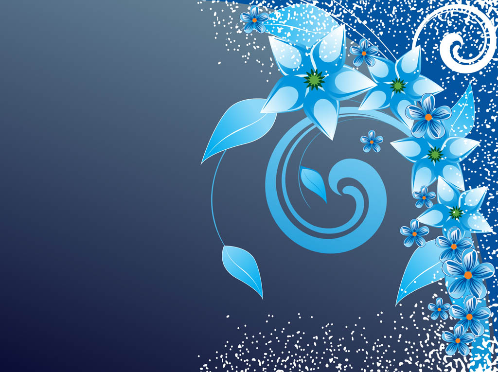 1024x765 Winter Flowers Background Vector Art Amp Graphics