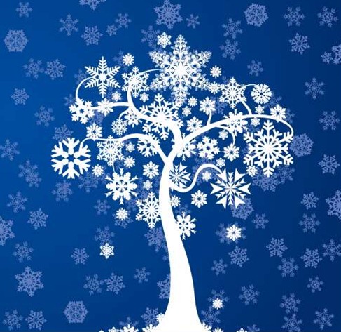 487x473 Winter Graphics Free Free Winter Tree Card Vector Graphic Free