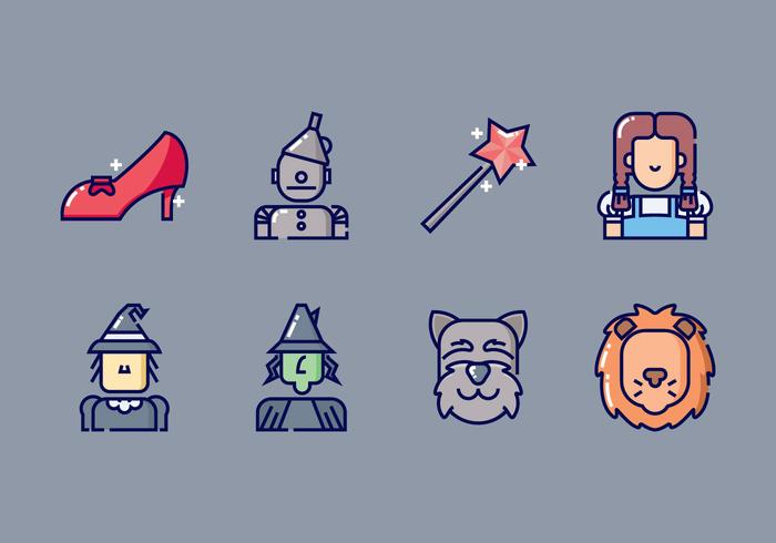 700x490 The Wizard Of Oz Icon Set
