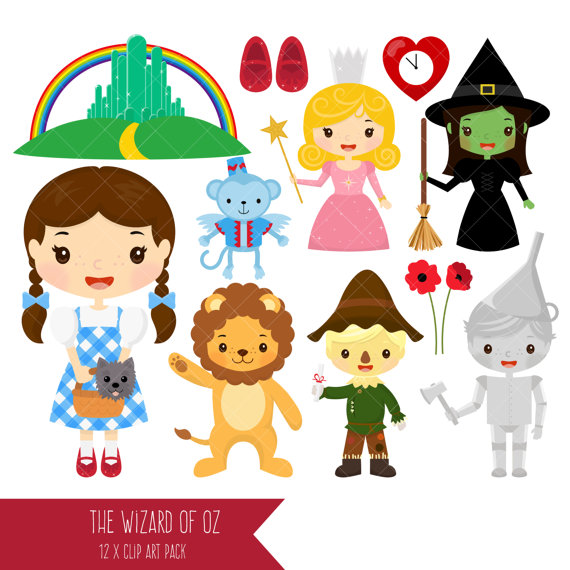 570x570 Wizard Of Oz Clipart Vector Art 4064391