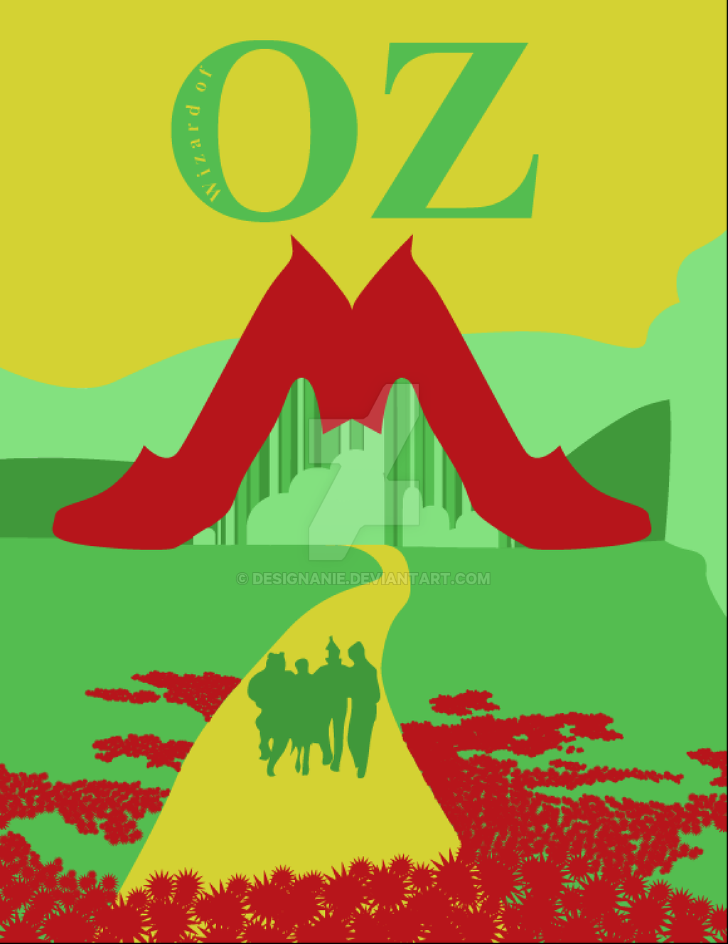 1024x1328 Wizard Of Oz Movie Poster 1 By Designanie
