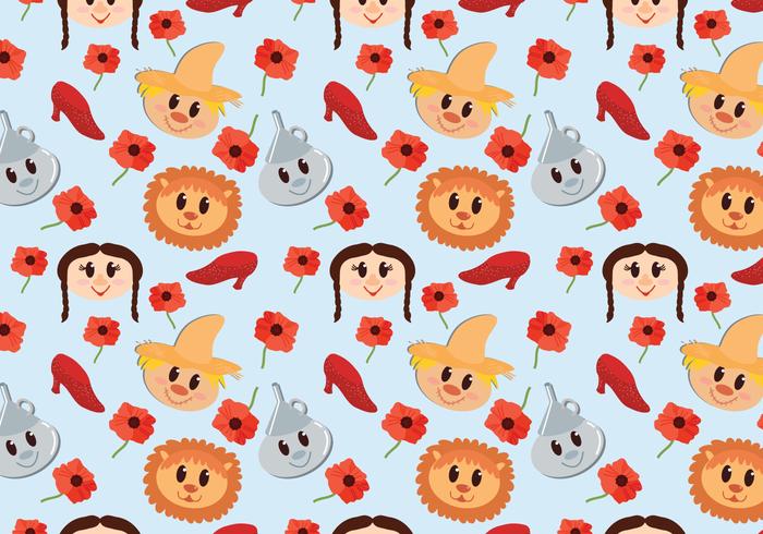 700x490 Free Wizard Of Oz Pattern Vectors