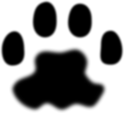 403x368 Paw Print Free Vector